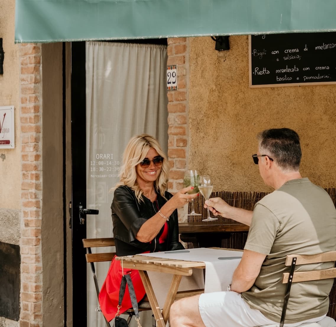 Aperitivo all'Osteria Dai Bagaj