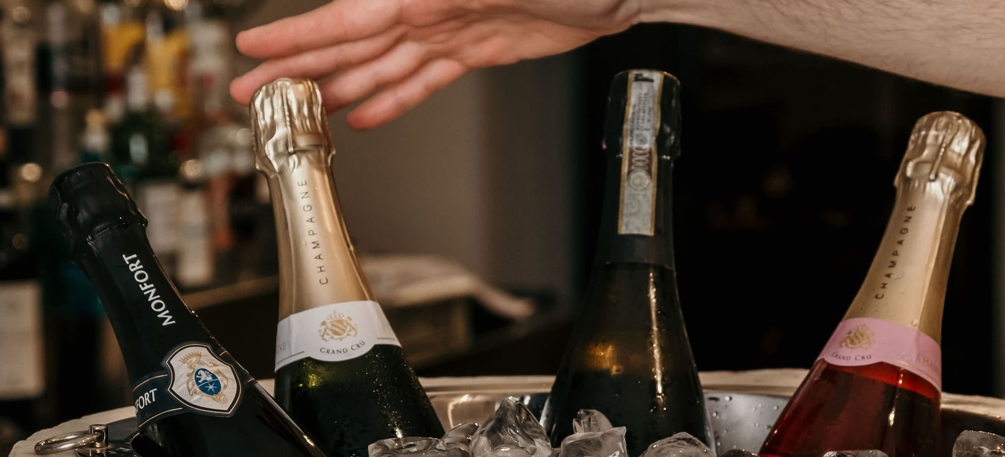 Selezione di vini della cantina dell'Osteria Dai Bagaj